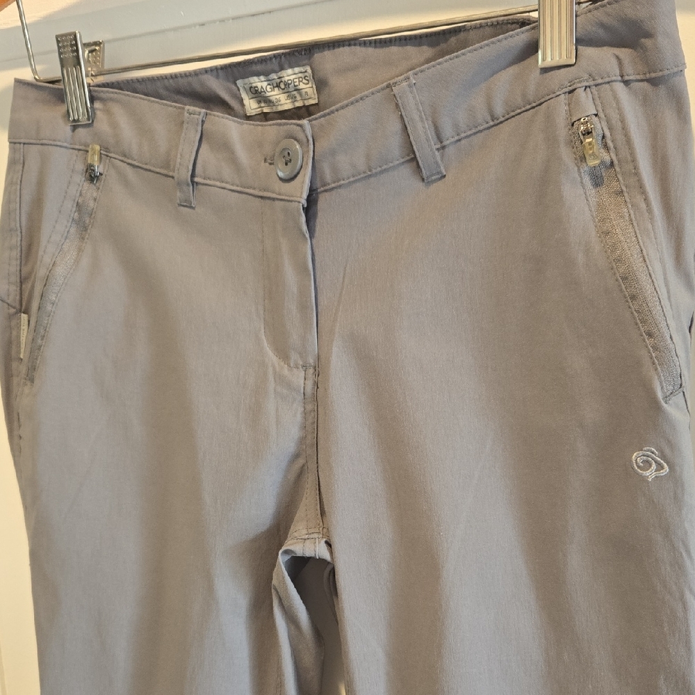Craghoppers Women's Straight Leg Pants Gray